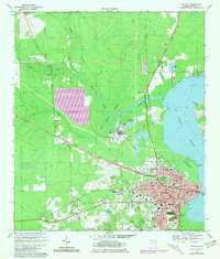 Download a high-resolution, GPS-compatible USGS topo map for Palatka, FL (1981 edition)