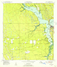 Download a high-resolution, GPS-compatible USGS topo map for Palm City, FL (1956 edition)