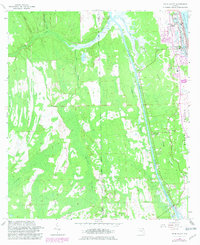 Download a high-resolution, GPS-compatible USGS topo map for Palm Valley, FL (1981 edition)