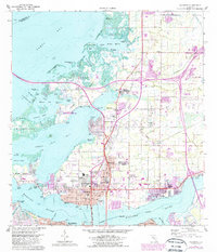 preview thumbnail of historical topo map of Palmetto, FL in 1964