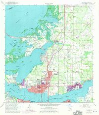 Download a high-resolution, GPS-compatible USGS topo map for Palmetto, FL (1970 edition)