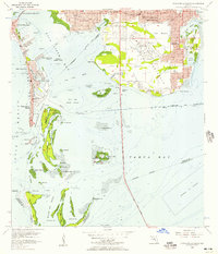 Download a high-resolution, GPS-compatible USGS topo map for Pass-A-Grille Beach, FL (1957 edition)