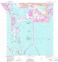 Download a high-resolution, GPS-compatible USGS topo map for Pass-A-Grille Beach, FL (1990 edition)