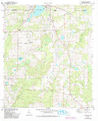 Download a high-resolution, GPS-compatible USGS topo map for Paxton, FL (1993 edition)
