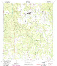 Download a high-resolution, GPS-compatible USGS topo map for Penney Farms, FL (1986 edition)