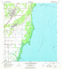 Download a high-resolution, GPS-compatible USGS topo map for Perrine, FL (1969 edition)
