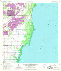 Download a high-resolution, GPS-compatible USGS topo map for Perrine, FL (1970 edition)