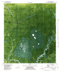 Download a high-resolution, GPS-compatible USGS topo map for Pickett Bay, FL (1982 edition)