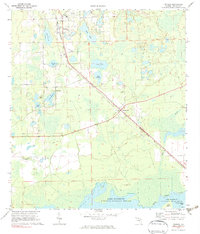 Download a high-resolution, GPS-compatible USGS topo map for Pierson, FL (1983 edition)