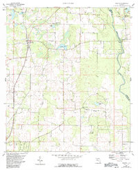Download a high-resolution, GPS-compatible USGS topo map for Pinetta, FL (1993 edition)