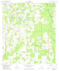 Download a high-resolution, GPS-compatible USGS topo map for Pinetta, FL (1980 edition)