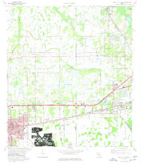 Download a high-resolution, GPS-compatible USGS topo map for Plant City East, FL (1977 edition)