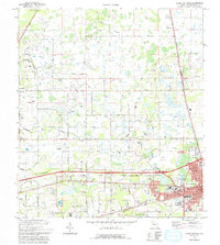 Download a high-resolution, GPS-compatible USGS topo map for Plant City West, FL (1993 edition)