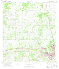 preview thumbnail of historical topo map of Hillsborough County, FL in 1975