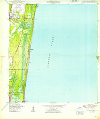 preview thumbnail of historical topo map of Pompano Beach, FL in 1949