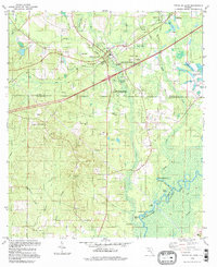 preview thumbnail of historical topo map of Walton County, FL in 1994