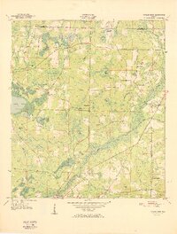 preview thumbnail of historical topo map of Washington County, FL in 1951