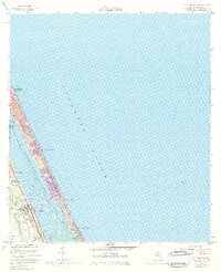 preview thumbnail of historical topo map of Port Orange, FL in 1956