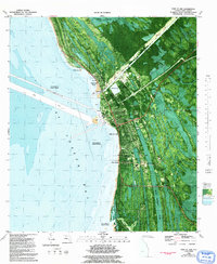 Download a high-resolution, GPS-compatible USGS topo map for Port St Joe, FL (1993 edition)