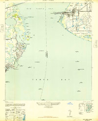 Download a high-resolution, GPS-compatible USGS topo map for Port Tampa, FL (1947 edition)