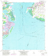 Download a high-resolution, GPS-compatible USGS topo map for Port Tampa, FL (1982 edition)