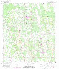 Download a high-resolution, GPS-compatible USGS topo map for Poyner, FL (1987 edition)