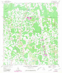 Download a high-resolution, GPS-compatible USGS topo map for Poyner, FL (1981 edition)