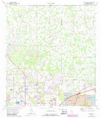 Download a high-resolution, GPS-compatible USGS topo map for Providence, FL (1988 edition)