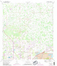 Download a high-resolution, GPS-compatible USGS topo map for Providence, FL (1988 edition)