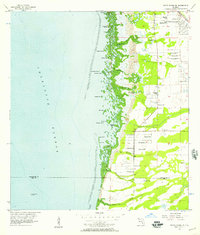 1956 Map of Lee County, FL, 1957 Print