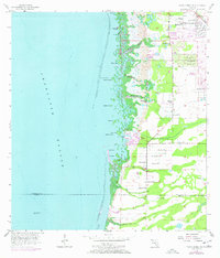 1956 Map of Lee County, FL, 1972 Print