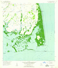 Download a high-resolution, GPS-compatible USGS topo map for Punta Gorda SW, FL (1958 edition)