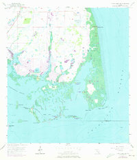 Download a high-resolution, GPS-compatible USGS topo map for Punta Gorda SW, FL (1973 edition)