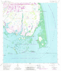 Download a high-resolution, GPS-compatible USGS topo map for Punta Gorda Sw, FL (1988 edition)