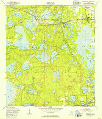 Download a high-resolution, GPS-compatible USGS topo map for Putnam Hall, FL (1953 edition)