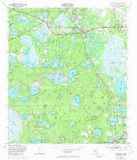 Download a high-resolution, GPS-compatible USGS topo map for Putnam Hall, FL (1971 edition)