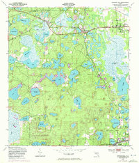Download a high-resolution, GPS-compatible USGS topo map for Putnam Hall, FL (1972 edition)