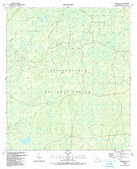 Download a high-resolution, GPS-compatible USGS topo map for Queens Bay, FL (1990 edition)