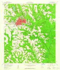 Download a high-resolution, GPS-compatible USGS topo map for Quincy, FL (1960 edition)