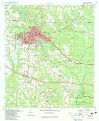 Download a high-resolution, GPS-compatible USGS topo map for Quincy, FL (1983 edition)