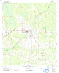 Download a high-resolution, GPS-compatible USGS topo map for Raiford, FL (1991 edition)