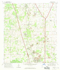 Download a high-resolution, GPS-compatible USGS topo map for Reddick, FL (1970 edition)