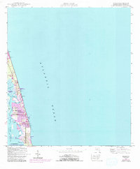 1948 Map of Riomar, 1993 Print