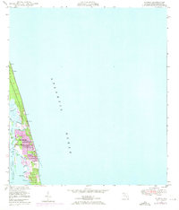 1948 Map of Riomar, 1971 Print