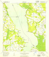 Download a high-resolution, GPS-compatible USGS topo map for Riverdale, FL (1953 edition)