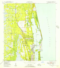 Download a high-resolution, GPS-compatible USGS topo map for Riviera Beach, FL (1956 edition)