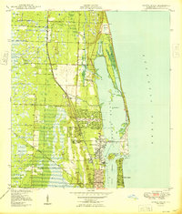 Download a high-resolution, GPS-compatible USGS topo map for Riviera Beach, FL (1949 edition)