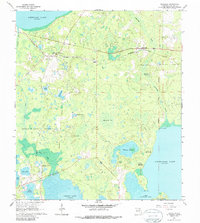 Download a high-resolution, GPS-compatible USGS topo map for Rochelle, FL (1988 edition)