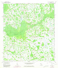 preview thumbnail of historical topo map of Polk County, FL in 1960