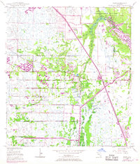 Download a high-resolution, GPS-compatible USGS topo map for Rood, FL (1968 edition)